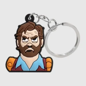 wholesale new fashion rubber movie stars keychains ideal souvenirs for promotions