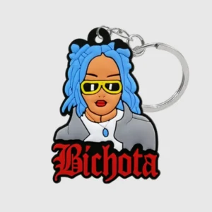 wholesale new fashion rubber movie stars keychains ideal souvenirs for promotions